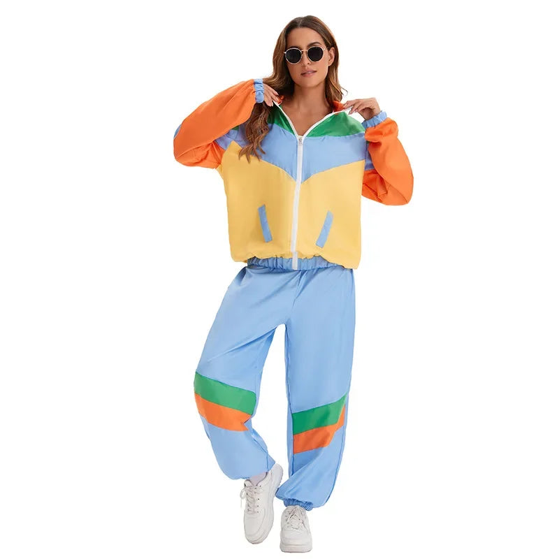 80s 90s Tracksuit Vintage Hip Hop Windbreaker - Empire P.E