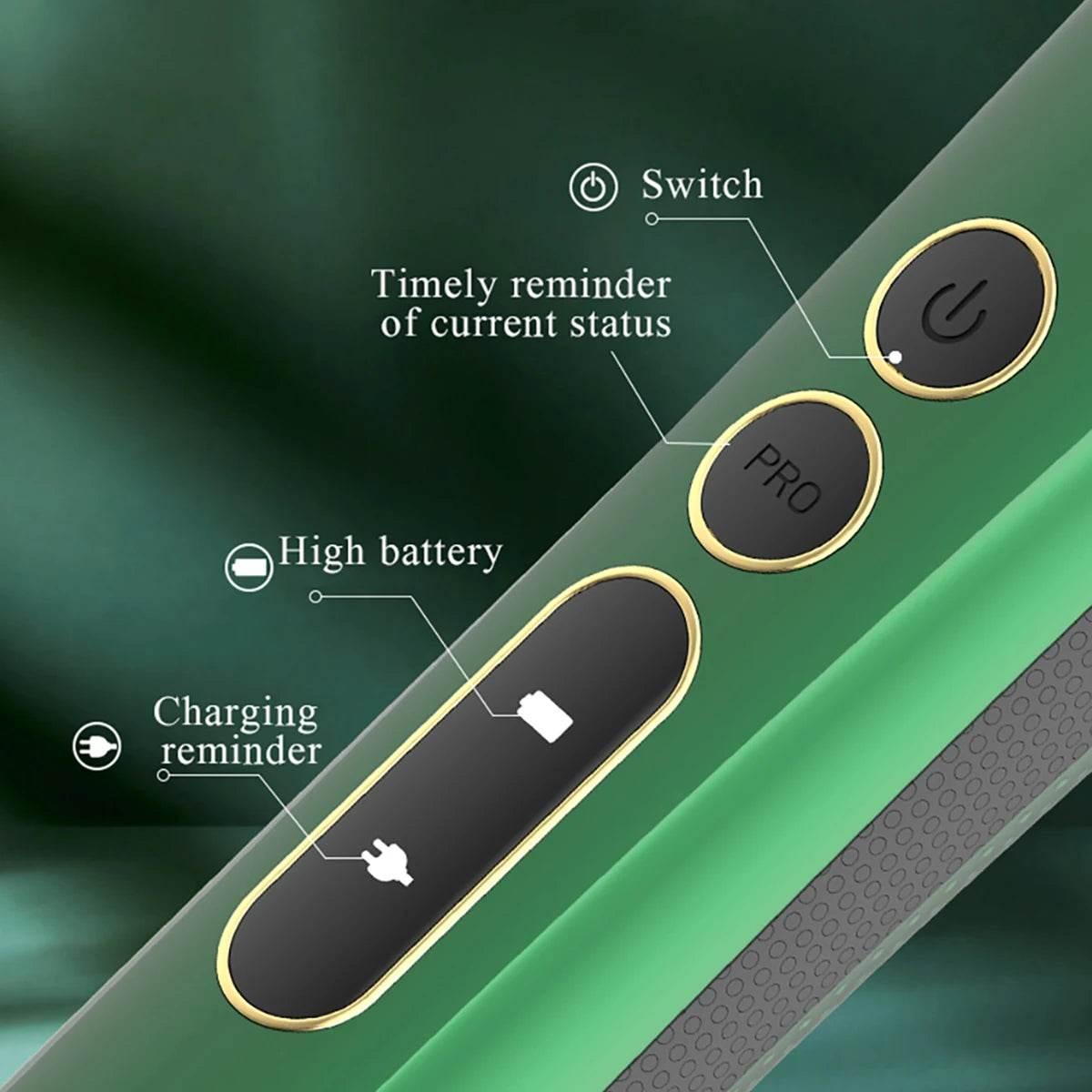 Madeshow 982F 986F Newest Rechargeable High Speed Motor Cordless Waterproof Detachable Electric Body Hair Trimmer for Men - Empire P.E