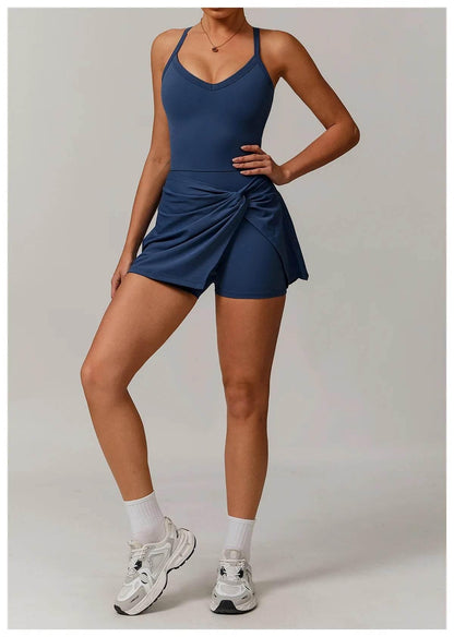 Yoga Jumpsuits Women Bodysuits Fitness Sports Yoga Suit Breathable Sports Yoga Clothing Women's Gym Set Push Up Workout Clothes - Empire P.E