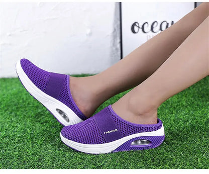slip-ons without back female sneakers women's sport shoes professional running shoes black sports shoes skor walkx 1229 - Empire P.E