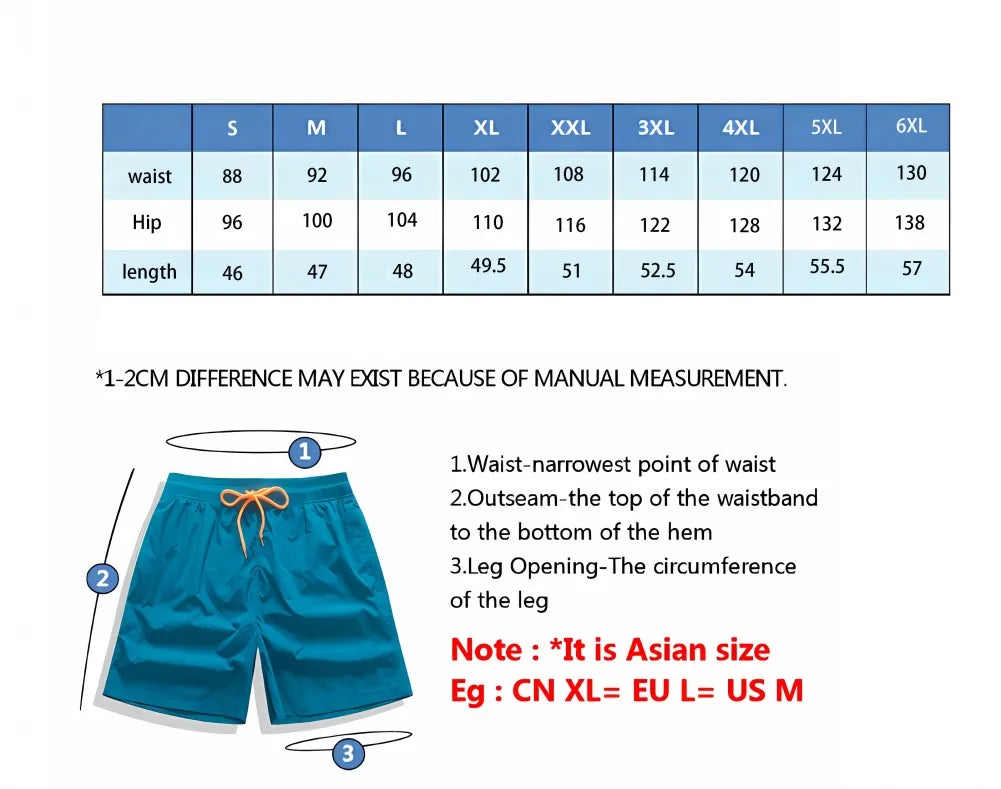 Hawaiian Men's Tropical Plant 3D Printed Swin Trunks