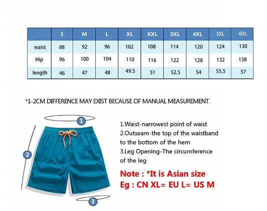 Hawaiian Men's Tropical Plant 3D Printed Swin Trunks