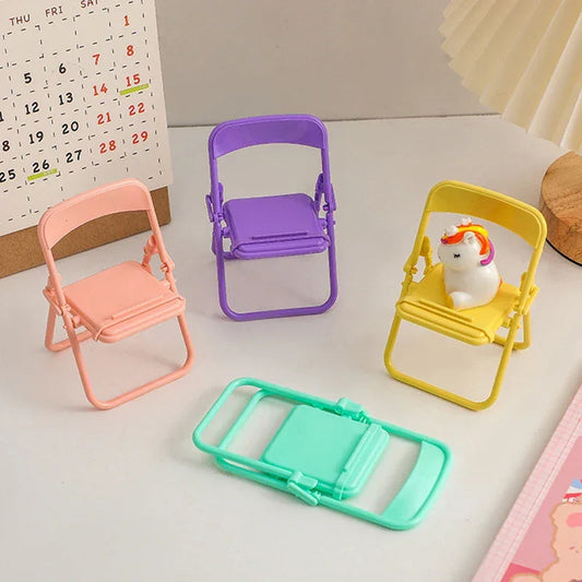 Mini Chair Shape Mobile Phone Stand