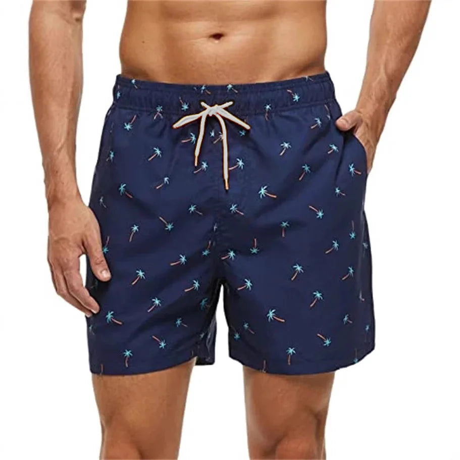 Men's 3D Print Graffiti Art Pattern Beach Shorts