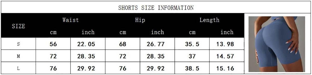 Women Yoga Set Seamless Gym Sportswear Long Seelves High Waist Leggings Sports Clothing Set Fitness Bra Vest Shorts Tracksuit - Empire P.E