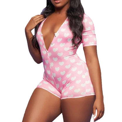 Women's Sexy Short Jumpsuit - Empire P.E