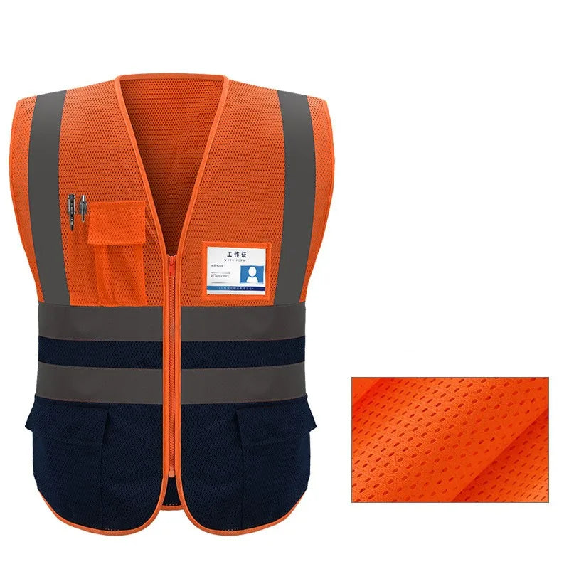 High Visibility Reflective Safety Vest