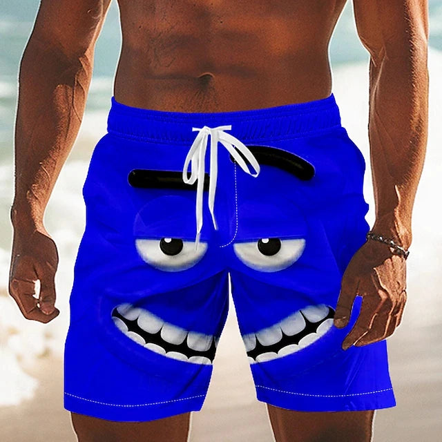 Men's 3D Print Board Shorts