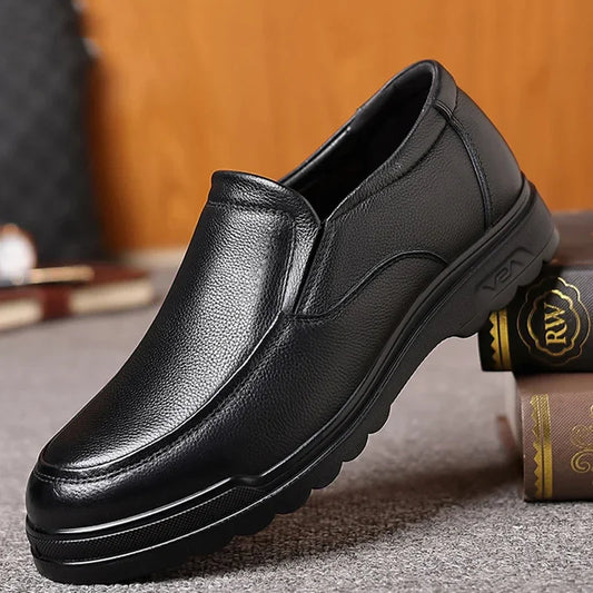 Leather Shoes for Men Dress Shoes Slip-on - Empire P.E
