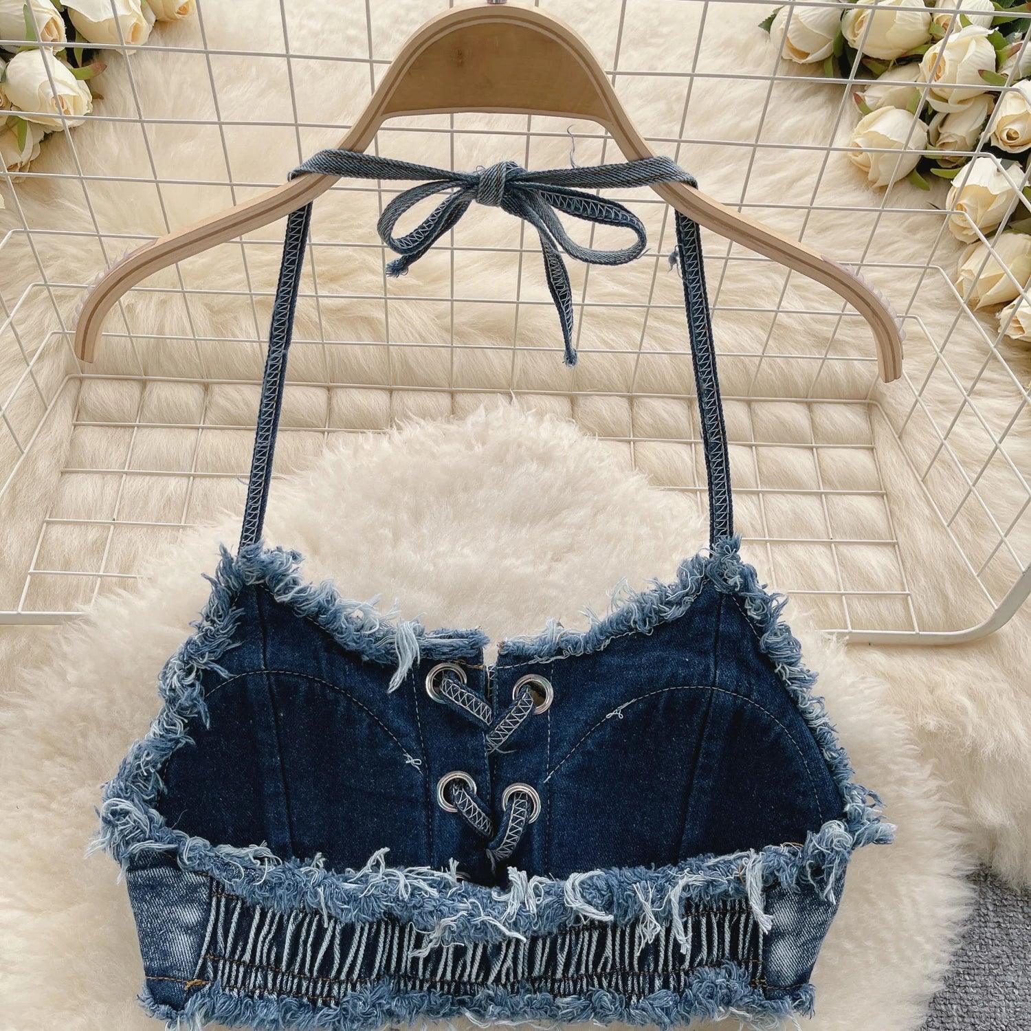 Women Bikini Denim Suits - Empire P.E