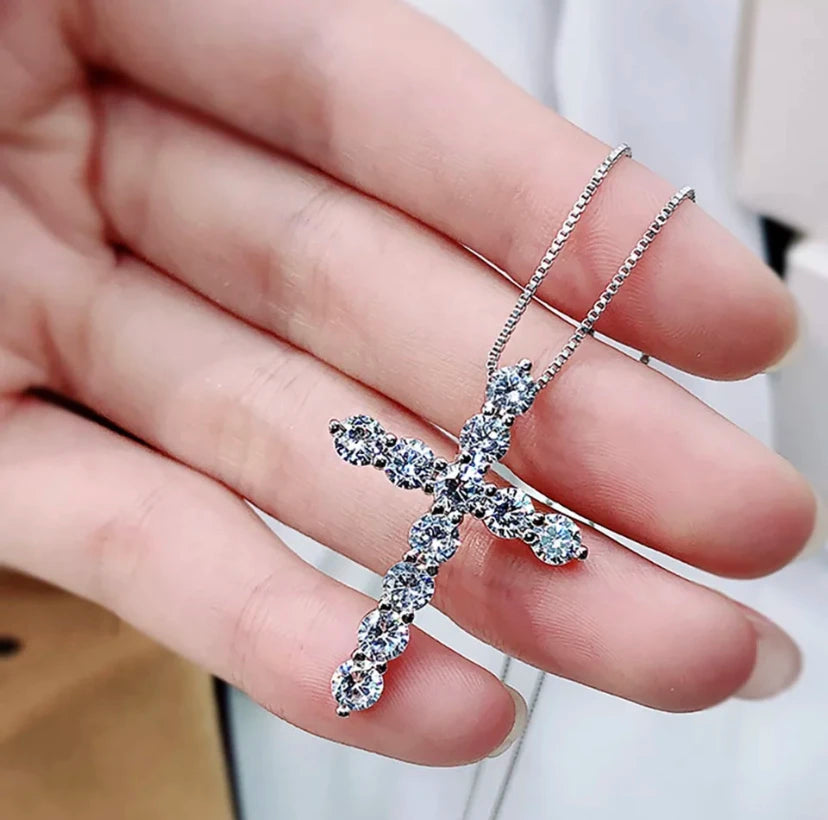 Long Cross Pendant