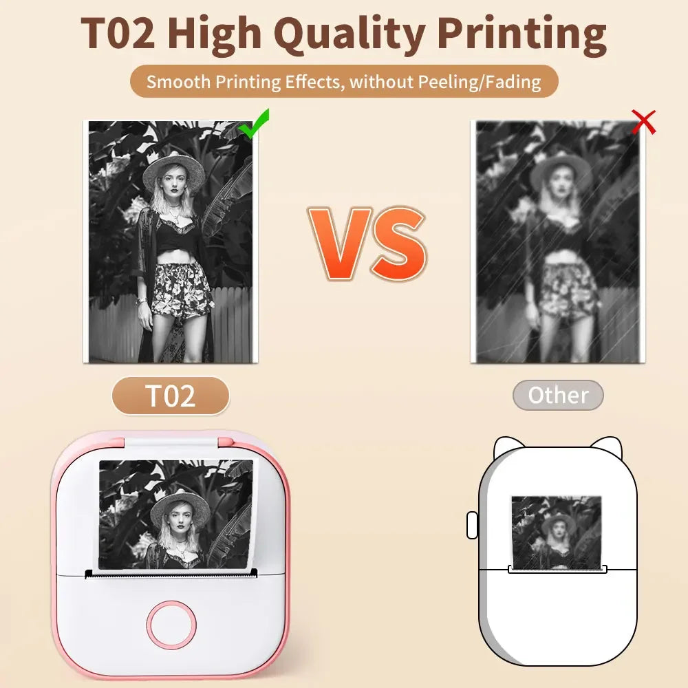 Portable Mini Thermal Printer, - Empire P.E