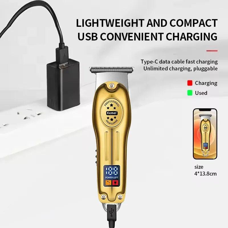 Kemei KM-2628 KM-678 KM-2024 Professional Electric Hair Clippers Rechargeable - Empire P.E