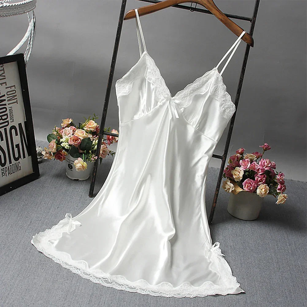 Sexy Lace Patchwork NightDress