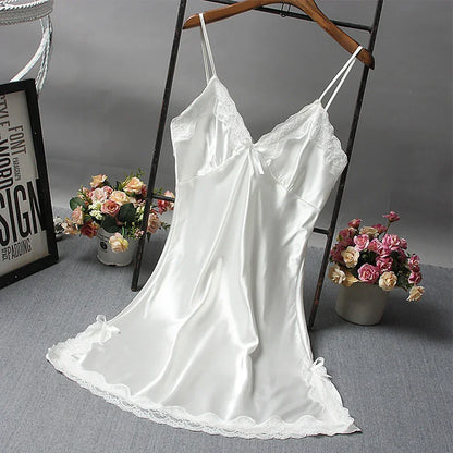 Sexy Lace Patchwork NightDress