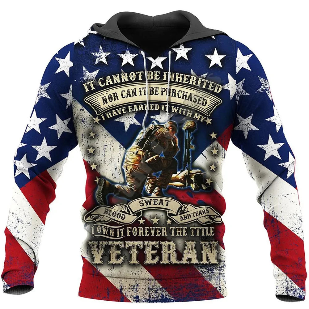 Veteran Military Army Hoodies - Empire P.E