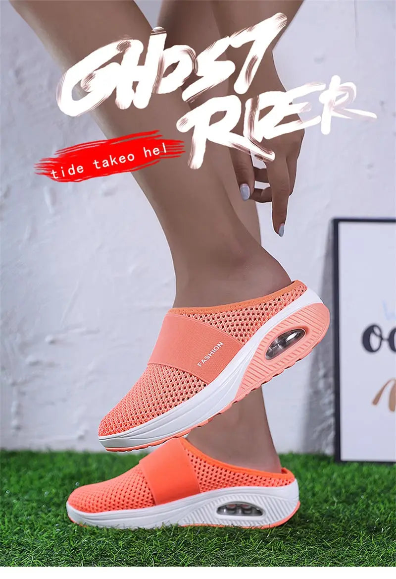 slip-ons without back female sneakers women's sport shoes professional running shoes black sports shoes skor walkx 1229 - Empire P.E