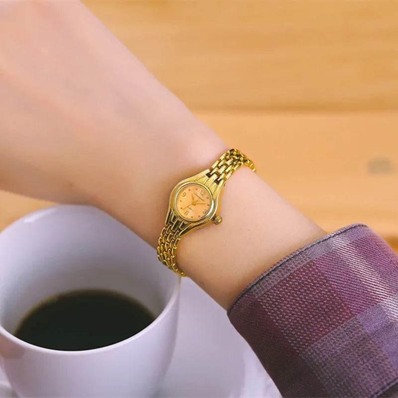 Fashion Women's Wristwatch Luxury Gold - Empire P.E