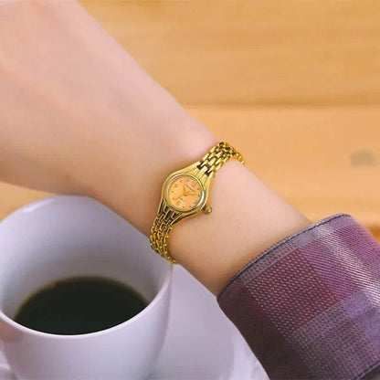 Fashion Women's Wristwatch Luxury Gold - Empire P.E