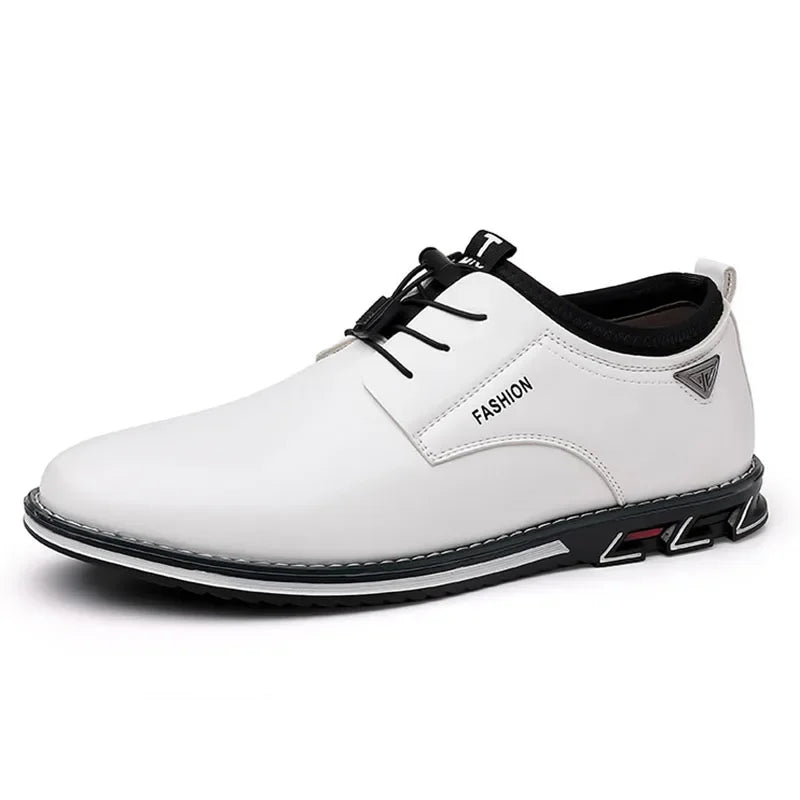 Autumn Casual Leather Sneakers Shoes for Men - Empire P.E