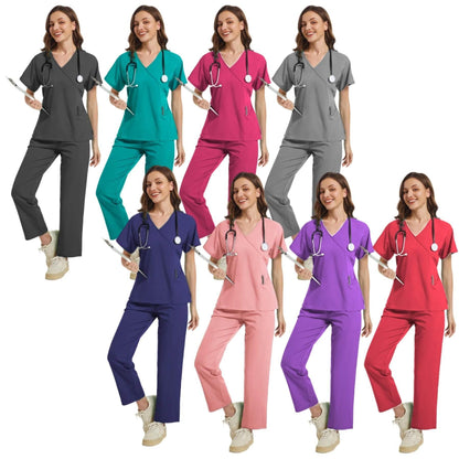 Stretch Scrubs Women Set - Empire P.E