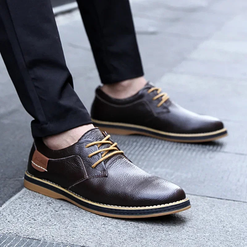 Leather Dress Shoes Men - Empire P.E