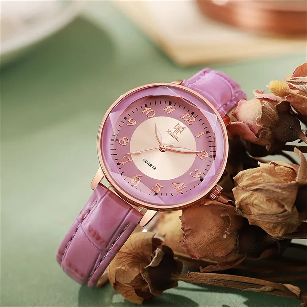 Women's Watch Simple Arabic Numerals Quartz Watch