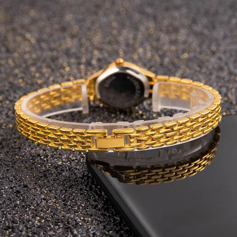 Fashion Women's Wristwatch Luxury Gold - Empire P.E