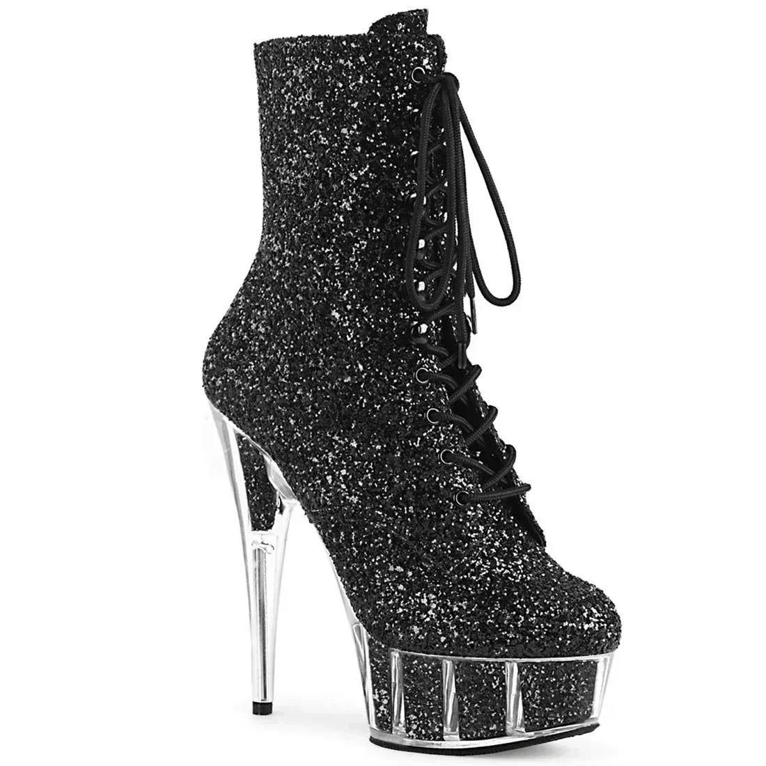 Female 8 Inch High Heel Platform Ankle Boots - Empire P.E