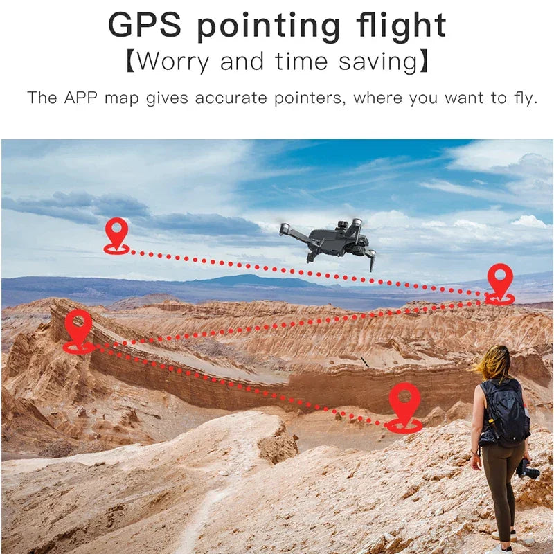 2025 New PRO MAX GPS Drone 4K Professional HD Dual Camera - Empire P.E