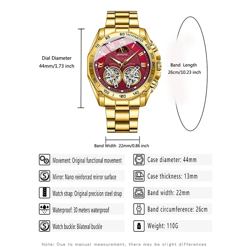 Luxury Men Quartz Watches - Empire P.E