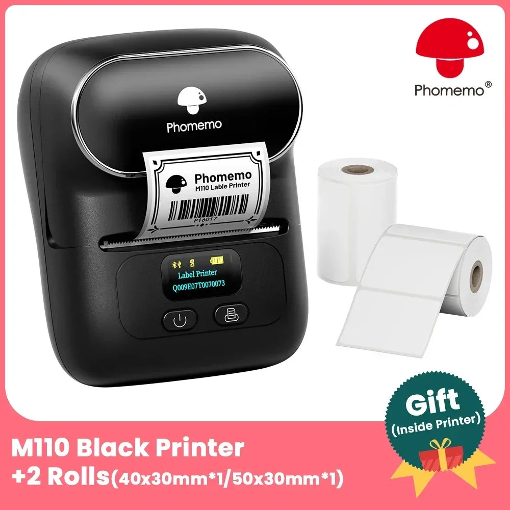 M110 Label Printer Mini Printer Portable - Empire P.E
