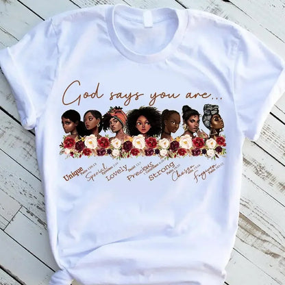 Black Girl Is Beautiful Magic T Shirt - Empire P.E
