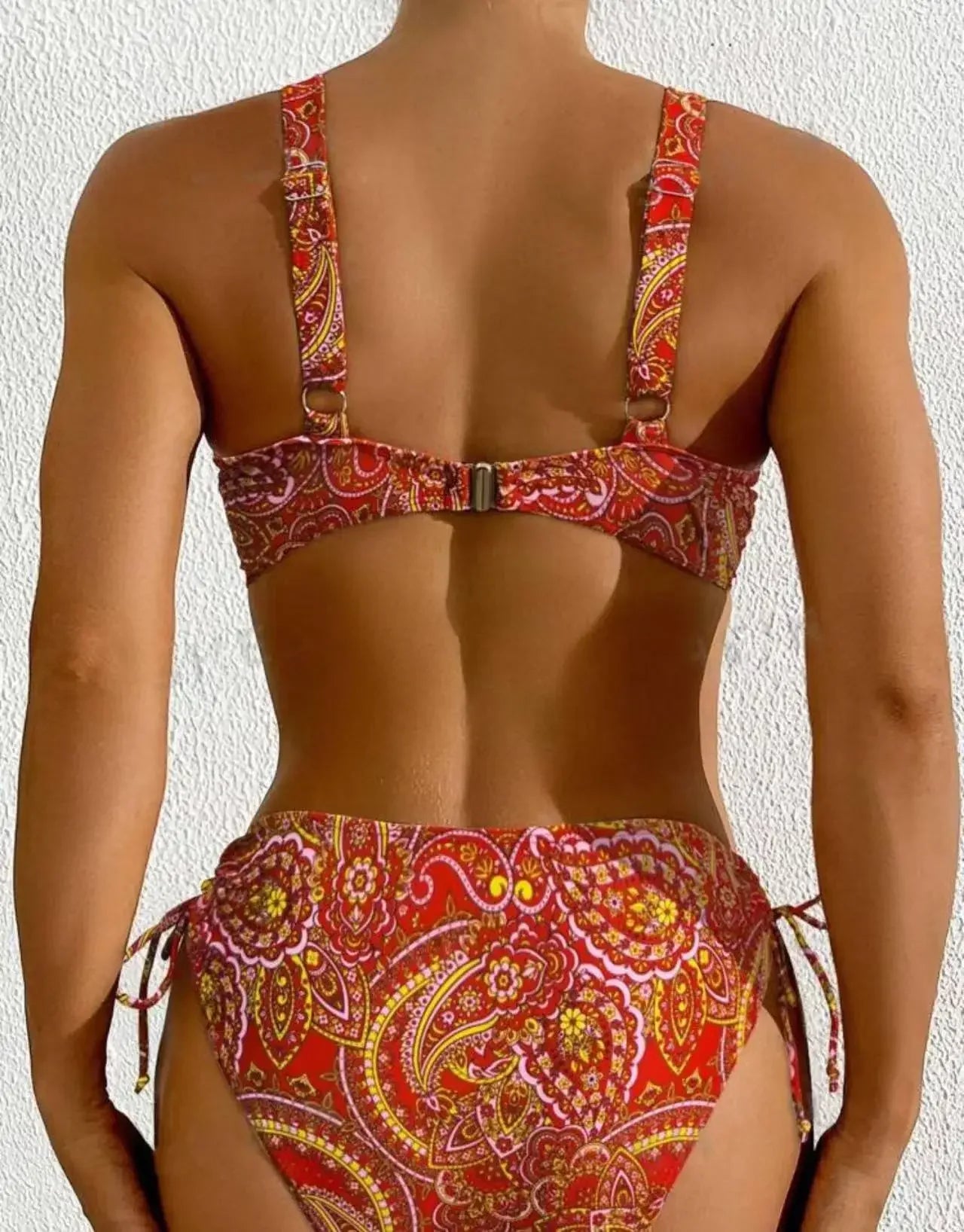2025 Drawstring Bikinis Strappy Swimsuit Women