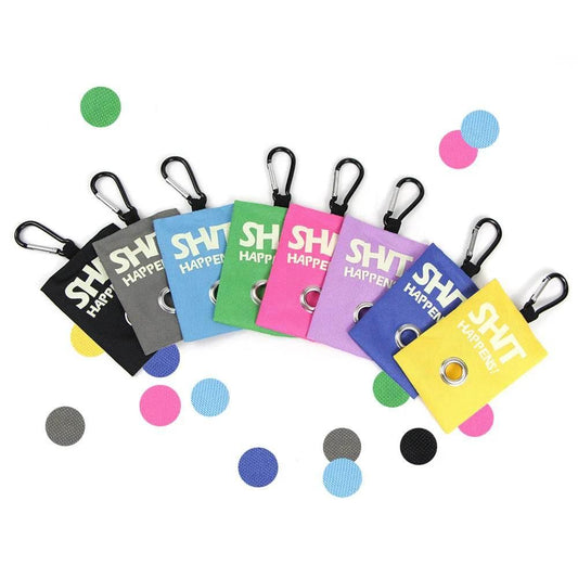 Pet Poop Bag pets Supplies Canvas Garbage Bags Dispenser Portable Dog Poop Waste Bag Holder Outdoor Puppy Cat outdoor Pick Up - Empire P.E
