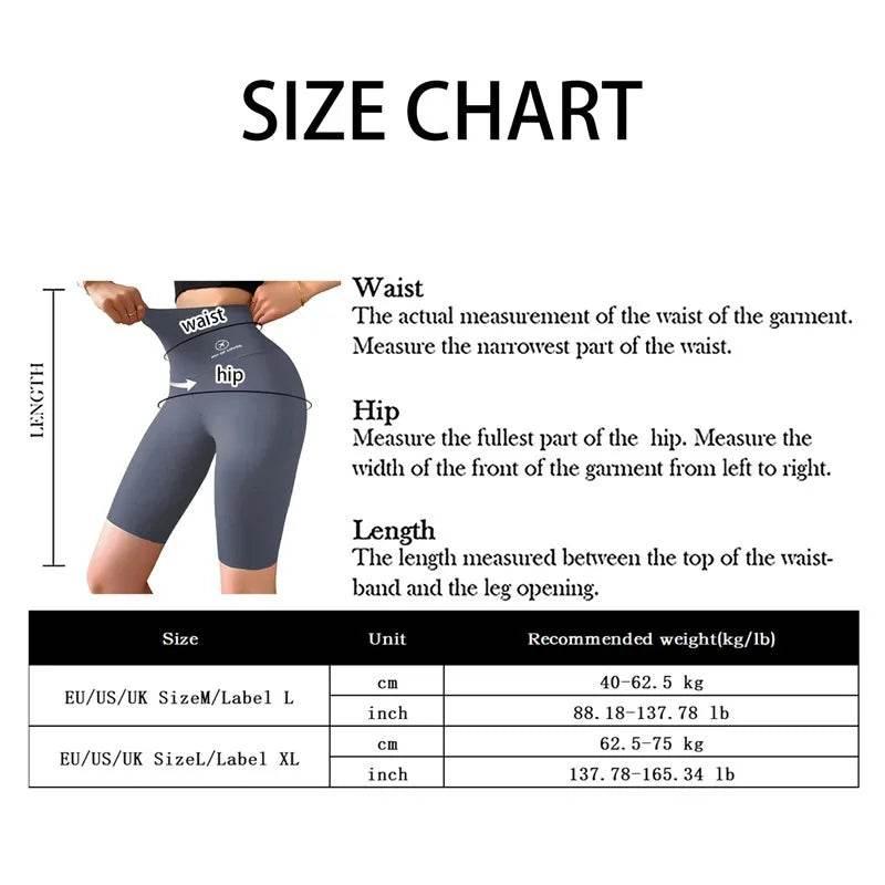 Sports Short Leggings Gym Fitness Push Up Shorts Women Yoga Slim Fit Half Pants Elastic High Waist Summer Thin Workout Tights - Empire P.E