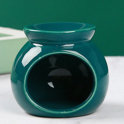 Ceramic Essential Oil Burner Incense Mini Candle Holder