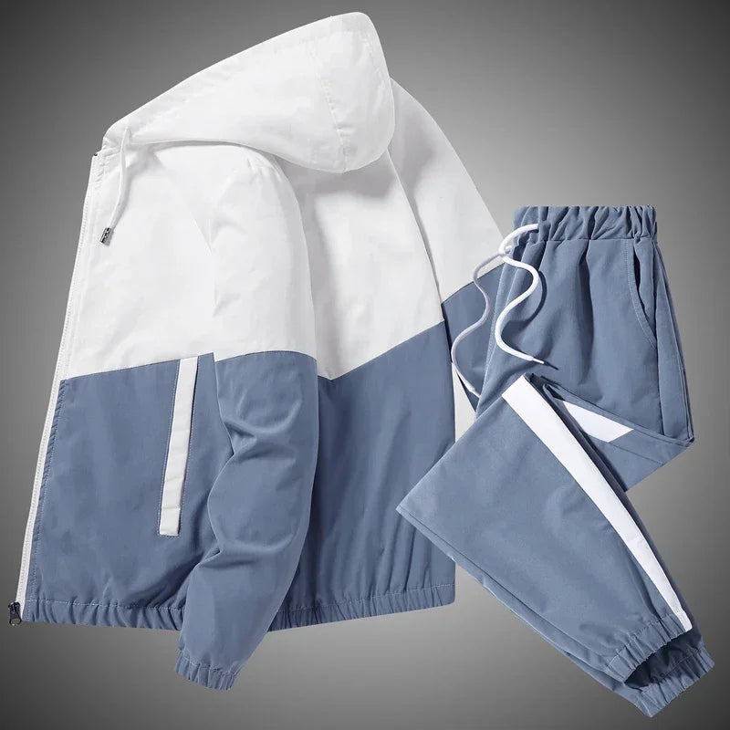 2025 Men Tracksuit Casual Joggers 2 Piece Sets - Empire P.E