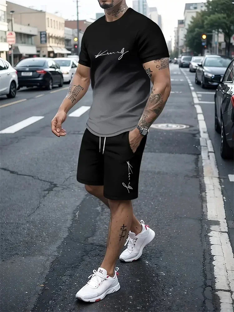New Men's Outfit Summer Short Sleeve - Empire P.E