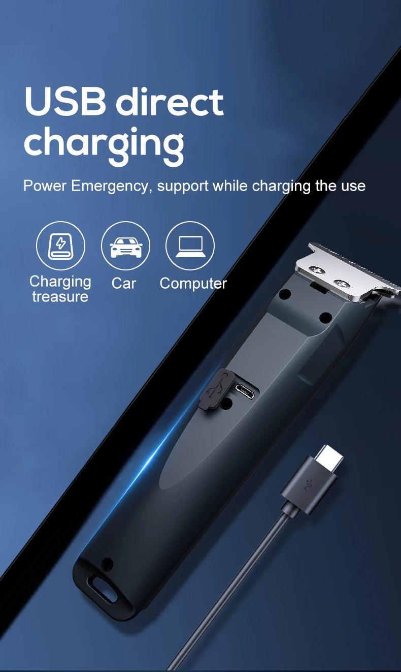 USB charging electric hair clipper and beard trimming - Empire P.E