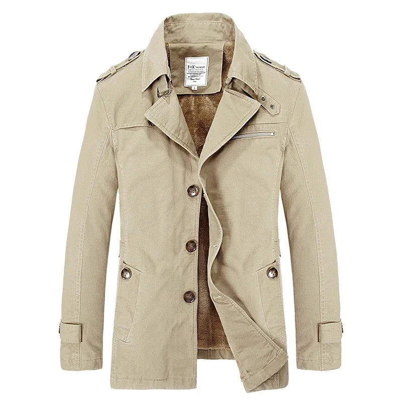 Winter Windbreaker Coat for Men - Empire P.E