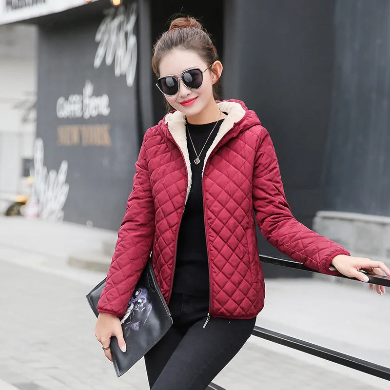 New Women's Warm Cotton Coat - Empire P.E