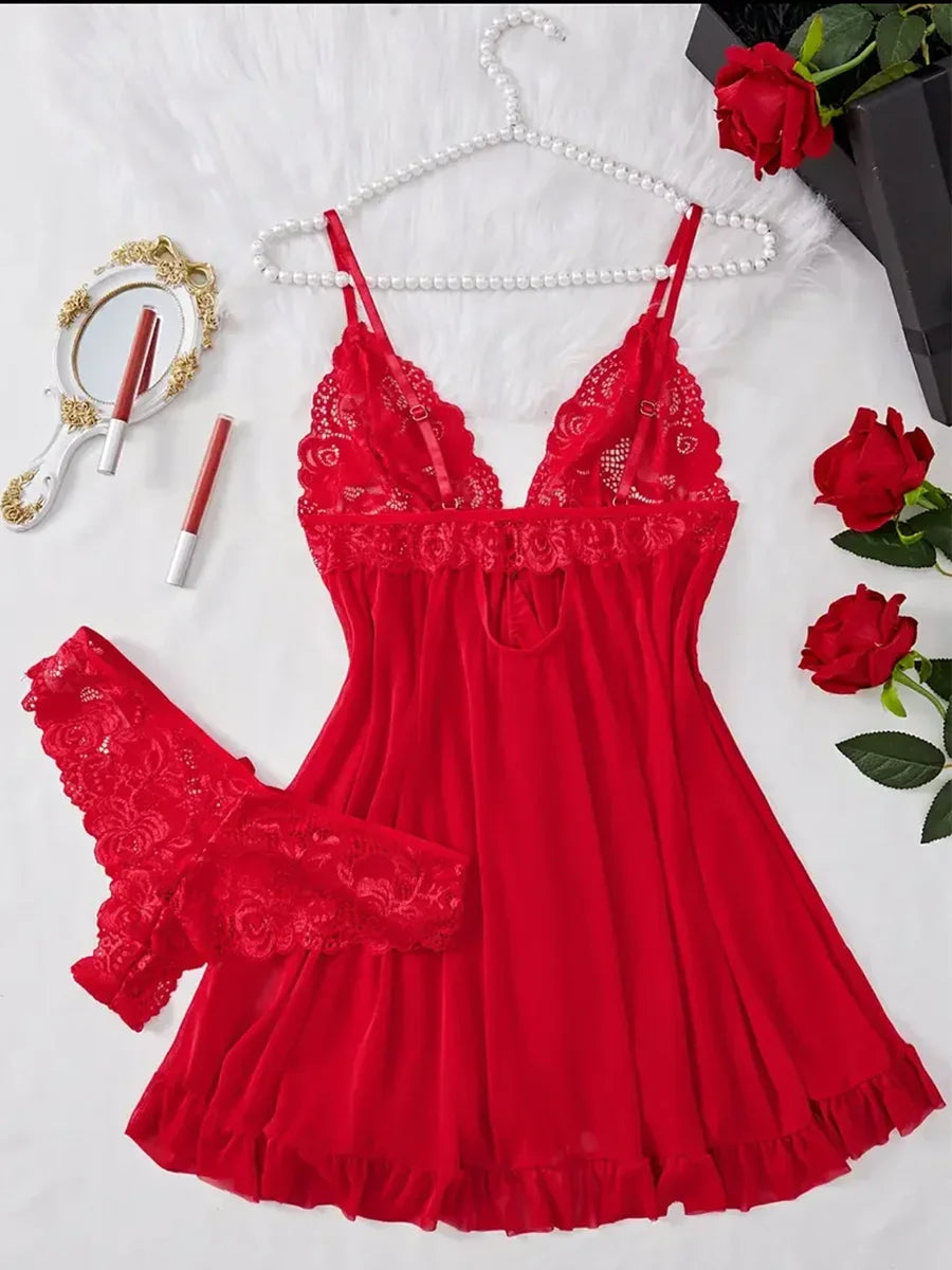 Sexy Lingerie Woman Lace Transparent - Empire P.E