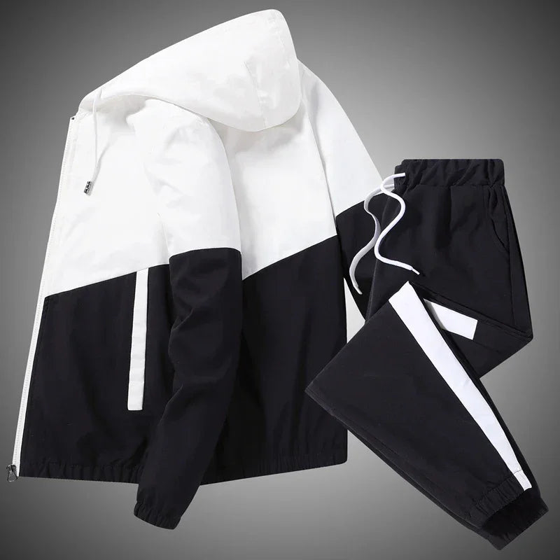 2025 Men Tracksuit Casual Joggers 2 Piece Sets - Empire P.E