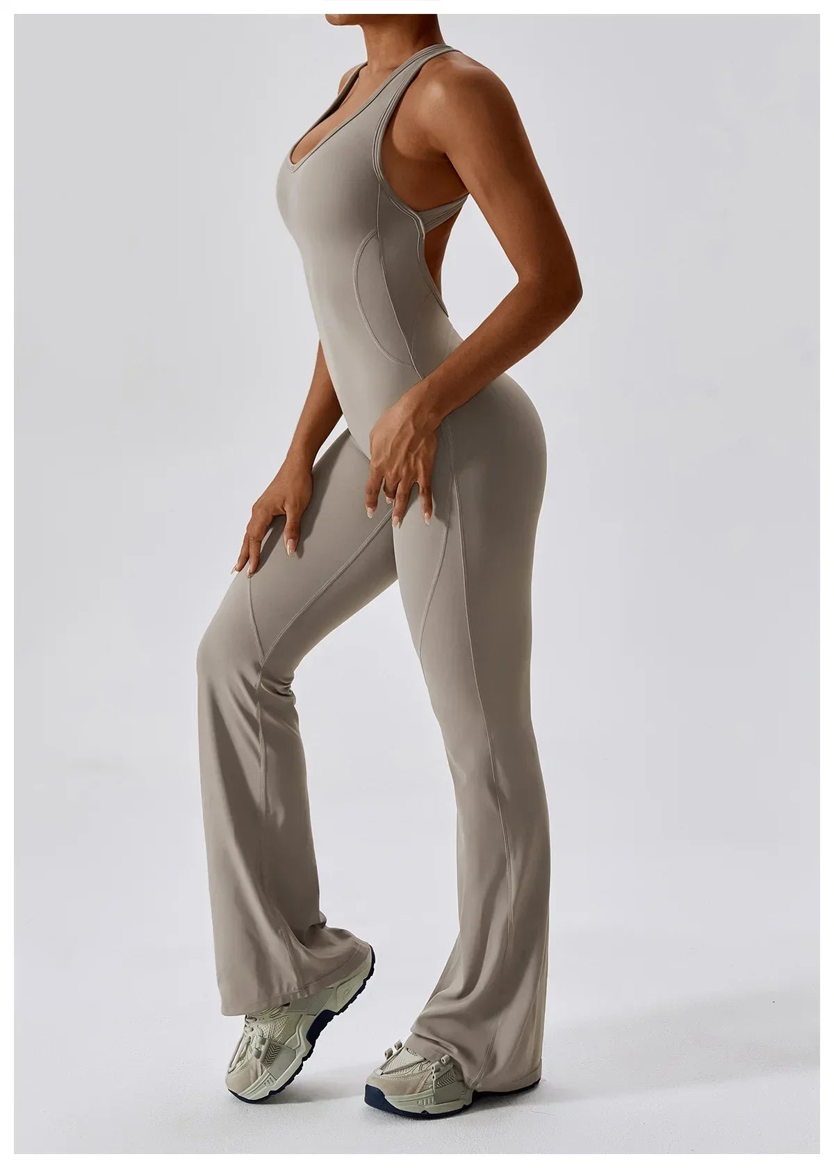 V Jumpsuit Gym Set - Empire P.E