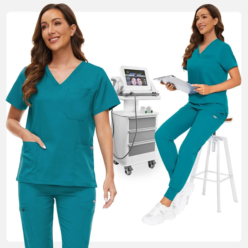 Scrub Sets Uniform Women Jogger Suit - Empire P.E