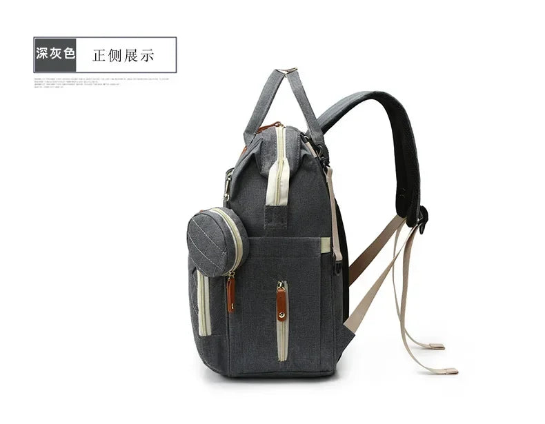 USB Diaper Bag Backpack - Empire P.E