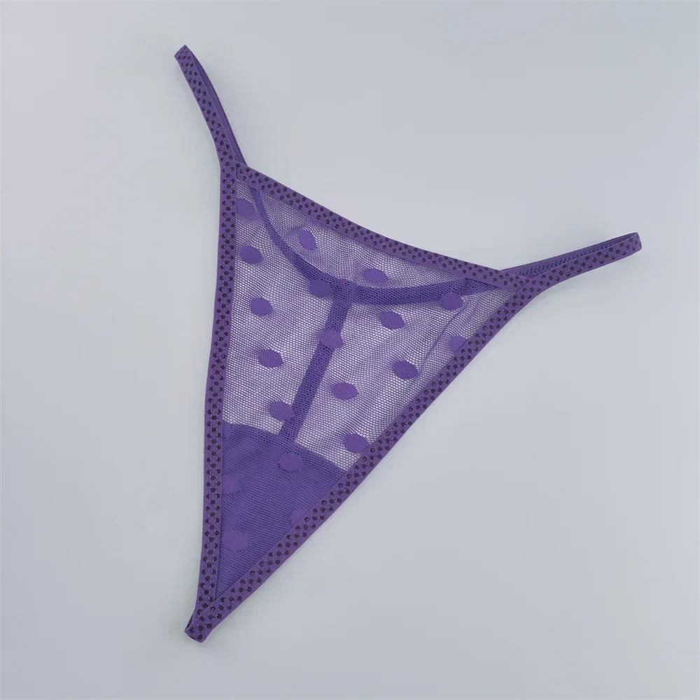 3pcs/pack Micro Transparent Thong - Empire P.E