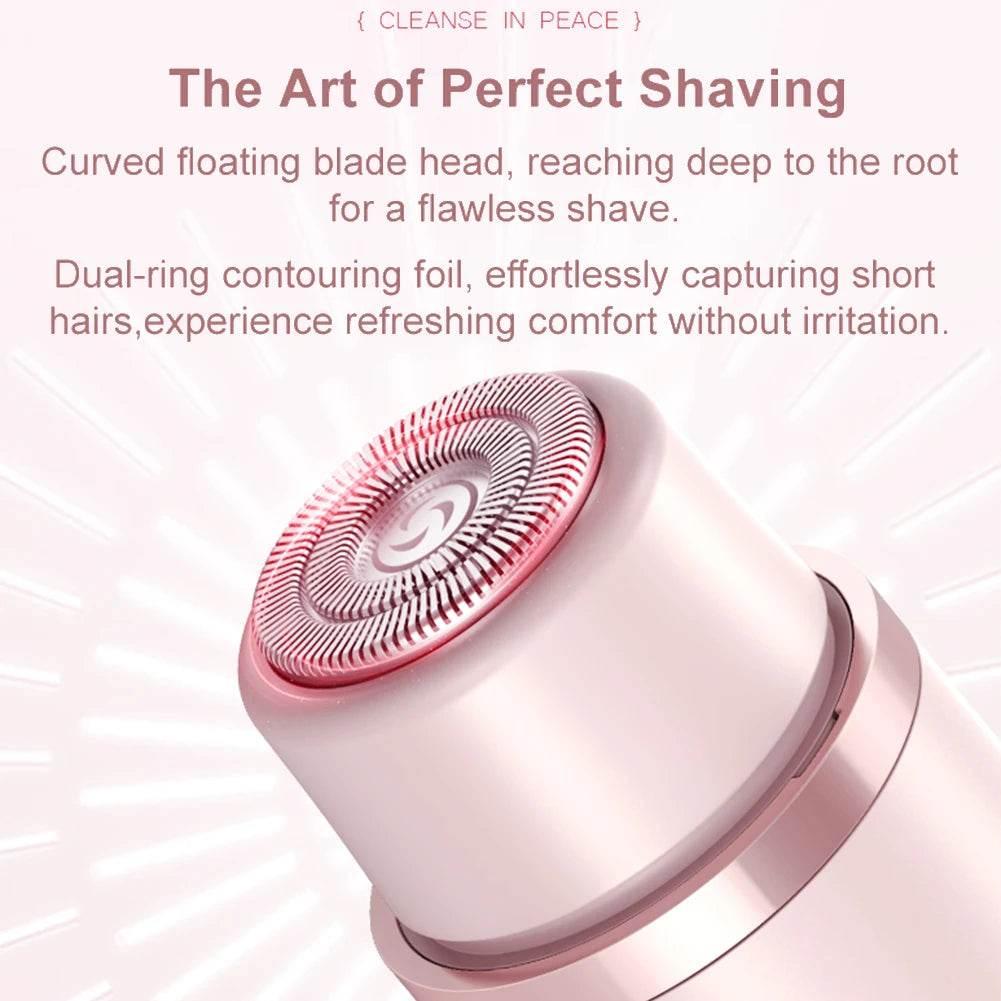 Women Electric Razors 2 in 1 Dual-Head Electric Shaver - Empire P.E
