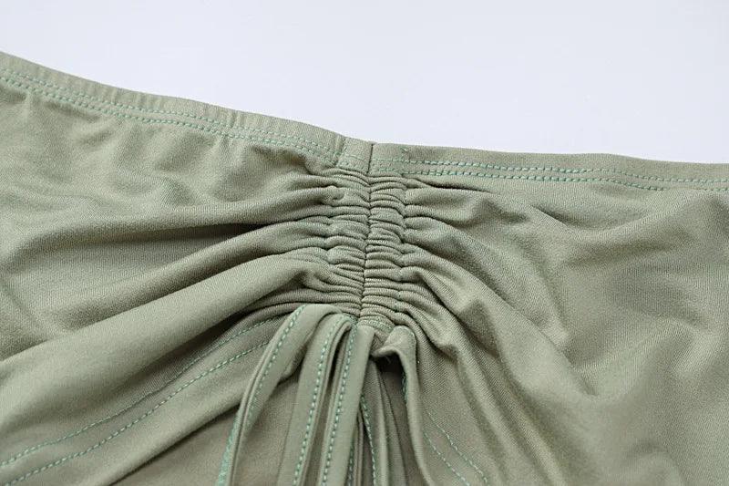 Women Matching 2 Piece Set Long Sleeve Drawstring - Empire P.E